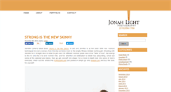 Desktop Screenshot of blog.jonahlight.com